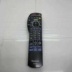 (516-21) Panasonic/パナソニック N2QAYB000314 CATV リモコン　中古