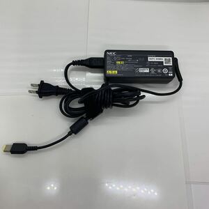 （522-5）NEC 20V/3.25A/65W ADP004 ADP-65FD E / PA-1650-72 四角コネクター純正 ACアダプタ