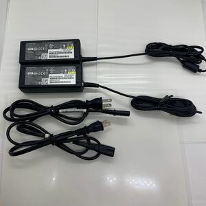 (523-6) (2個セット)富士通 FMV-AC332A A11-065N5A 19V-3.42A ACアダプタ 外径5.5mm-内径2.5mm FUJITSU/LIFEBOOK セット