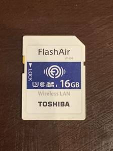 FlashAir W-04 SD-UWA016G （16GB）