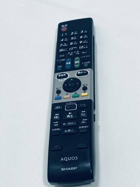 【シャープ 純正 リモコン PY01】動作保証 即日発送 GA820WJSA テレビ用 LC-26DX2 LC-32DX2 LC-40DX2 LC-40DX20 LC-46DX2 LC-52DX2