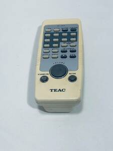 【TEAC 純正 リモコン QB09】動作保証 即日発送 RC-1023 CD/USBサウンドシステム オーディオ SL-D900