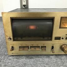 I231-SG3-96 PIONEER パイオニア ステレオカセットレコーダー CT-9 オーディオ機器 家電 ※通電のみ確認済み_画像3