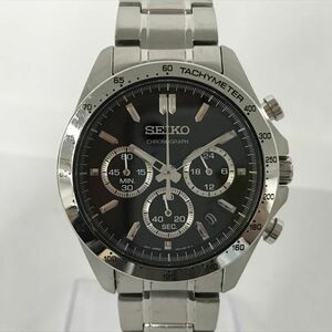 J220-I30-5722◎ SEIKO セイコー クロノグラフ 8T63-00D0 メンズ クオーツ 不動 腕時計 ラウンド