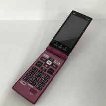 J231-I58-1934◎ Kyocera キョーセラ 携帯電話 KYF38 ピンク 2020年製 au ガラケー ※ネットワーク利用制限なし_画像2