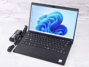 Bランク VAIO Pro PK VJPK11C12N 第8世代 i5 8265U メモリ8GB SSD256GB SIMフリー FHD液晶 Win11