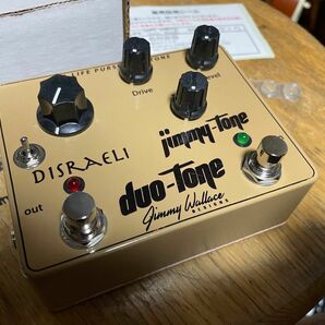 Jimmy Wallace duo Tone 2in1ペダル　DISRAELI ジミーウォレス SRV