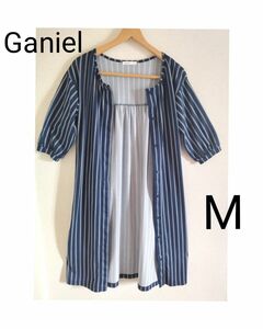 Ganiel　ガニエル　しまむら　ワンピース　ストライプ　Mサイズ