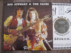 ☆ROD STEWART & THE FACES♪REAL GOOD TIME☆山内テツ☆THE SWINGIN' PIG TSP 039☆Luxembourg盤☆LP☆