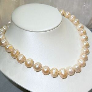 綺麗！南洋パール12-14mm 本真珠ネックレス　42cmjewelry necklace