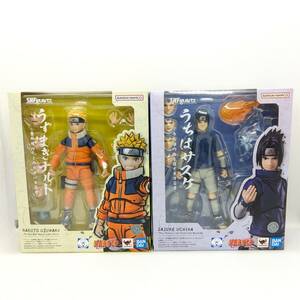 s.h.figuarts うずまきナルト うちはサスケ セット 可動 フィギュア 良品 なると さすけ 少年