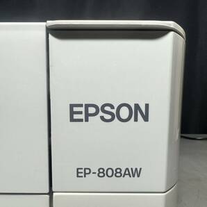 EPSON EP-808AW カラリオプリンター インクジェット プリンター エプソン 家電 中古 ジャンク扱いの画像5