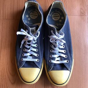 コンバース スニーカー converse ネイビー27センチ 中古