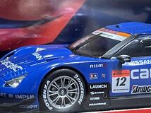 絶版品　未使用品 少々難有りEBBRO 1/43 CALSONIC IMPUL GT-R SUPER GT500 2008 #12 (ブルー) 「SUPER GT」 [44045]_画像6