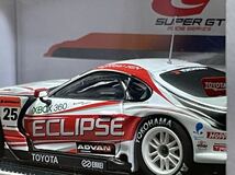 絶版品　未使用品 EBBRO 1/43 ECLIPSE ADVAN SUPRA SuperGT’06 #25 (ホワイト×レッド) [43767]_画像7