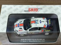 絶版品　未使用品 Skid 1／43 SKM188 フォードフォーカス RS WRC #3 C.SAINZ L. Moya_画像2