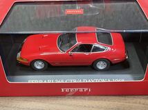 絶版品　未使用品 ixo×HOT WHEELS 1／43 Ferrari 365 GTB/4 Daytona 1968 (レッド) [FER034]_画像4