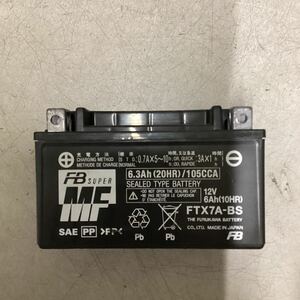 H61-19 バイク用　バッテリー　FTX7A-BS YTX7A-BS 中古　良品　テスターにて測定済み