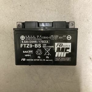 H62-1 バイク用　バッテリー　FTZ9-BS YTX9-BS 中古　良品　テスターにて測定済み