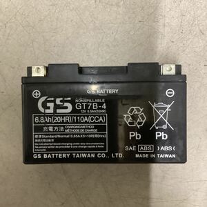 H62-11 バイク用　バッテリー　GT7B-4 YT7B-BS 中古　良品　テスターにて測定済み