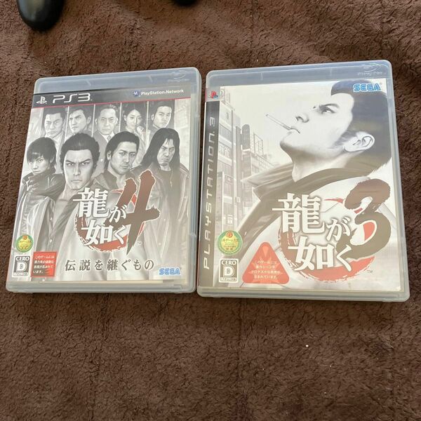 PS3 龍が如く3&4セット