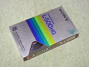SONY βビデオテープ　L-500HG 記録済(3)