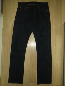 美品 COLIMBO コリンボ 5 POCKET 14oz Indigo Denim ジーンズ Lot,AC01 W30