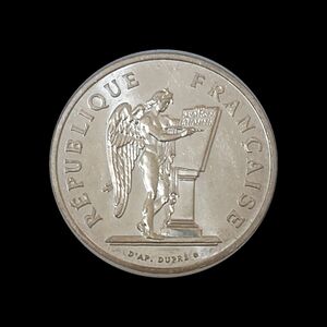 フランス 100フラン銀貨 1989年