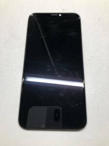 【Apple正規製品】iPhoneX 液晶パネル - 表面ガラス破損あり