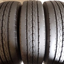 夏 6本SET 会社宛 送料無料 205/70R16 111/109 LT ブリヂストン DURAVIS R205 地山 深溝 小型トラック各種 キャンター エルフ BS NO,E9485_画像4