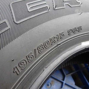 夏新品 4本SET 会社宛 送料無料 195/80R15 96S ブリヂストン デューラー H/T 684II エスクード ジムニー シエラ 特価 店頭交換OK NO,Z6439の画像6