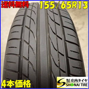 夏4本SET 会社宛送料無料 155/65R13 73S ヨコハマ PRACTIVA ムーヴ ミラ パレット アルト ラパン ワゴンR ライフ モコ 店頭交換OK NO,E9686