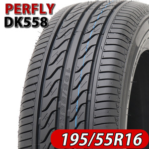 2024年製 新品 4本価格 会社宛 送料無料 195/55R16 PERFLY DK558 フリード キューブ ティーダ ノート アリオン アクア ヴィッツ NO,FF84