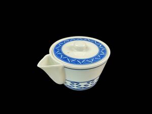 煎茶道具 有田焼 峯山 染付 宝瓶 小笠原流 茶道家放出品