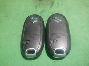 (*) Suzuki Hustler MR41S original key keyless smart key Omron G8D-545S-KEY 2 pieces set * battery less 