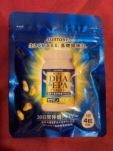 サントリーウエルネス　DHA ＆ EPA プラスビタミン セサミンEX 120粒 ( 30日分 )