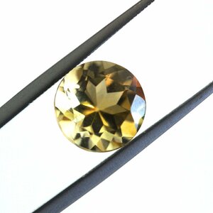 【1円新品】イケゾエガレ｜6.95ct 2ピース 天然ゴールデンシトリン ｜本物保証｜中央宝石研究所ソーティング対応