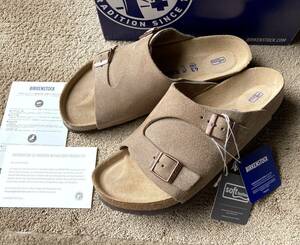 BIRKENSTOCK / ZURICH BS / Taupe / 43( approximately 28cm ) REGULAR FIT / Birkenstock chu-lihi soft foot bed sandals taupe 