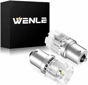 WENLE(ウエンレ) ステルスバルブ led S25 シングル バックランプ 車検対応 LED ホワイト6000K 3200LM