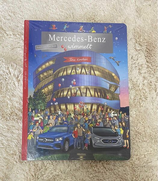 新品未開封　Mercedes-Benz wimmelt 絵本 Tina Krehan 洋書 メルセデスベンツ　