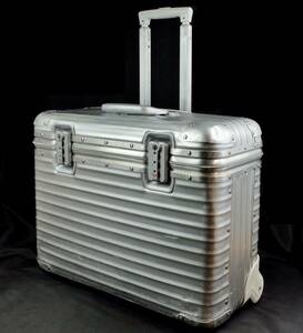 RIMOWA* Rimowa 928.50 records out of production Vtg.[TOPAS/ topaz ]2 wheel TSA Pilot * Toro Lee 36L 954700