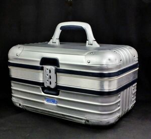 RIMOWA* Rimowa Vtg. 924.38[ silver integral ] beauty case 19L 960900