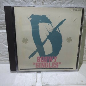 BOOWY 　SINGLES ジャケット色あせあり