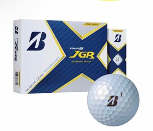 TOUR B JGR ゴルフボール （パールホワイト） 2021年モデル 1ダース ブリヂストンゴルフ ゴルフボール