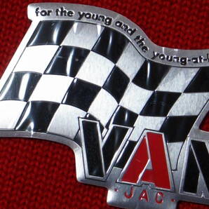 【送料無料】★VAN JAC ヴァンヂャケット★VAN チェッカーフラッグ アルミステッカー★VAN JACKETの画像3