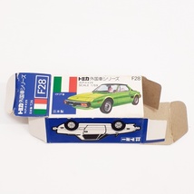 (完全現状品) TOMY トミカ 青箱 F28 フィアット X1/9 日本製 当時物 No.F28 tomica 外国車シリーズ 詳細不明 (ジャンク扱い) ※c7_画像10