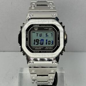 未使用同様 極美品 G-SHOCK GMW-B5000D-1JF タフソーラー 電波受信 電波ソーラー マルチバンド6 Bluetoothモバイルリンク メタルバンドの画像5