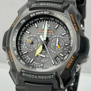 美品 G-SHOCK GW-2000B-1AJF グラビティマスター スカイコックピット タフソーラー 電波受信 電波ソーラー マルチバンド6 ブラック