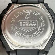 極美品G-SHOCK GW-3500B-1A2JF スカイコックピット タフソーラー 電波受信 電波ソーラー マルチバンド6 ブラック ブルー 反転液晶 アナデジ_画像8