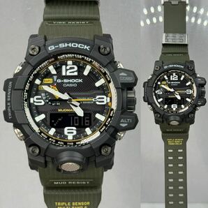 未使用同様 極美品 箱説タグ付G-SHOCK GWG-1000-1A3JF MUDMASTER タフソーラー電波受信 電波ソーラー マルチバンド6 トリプルセンサーの画像3